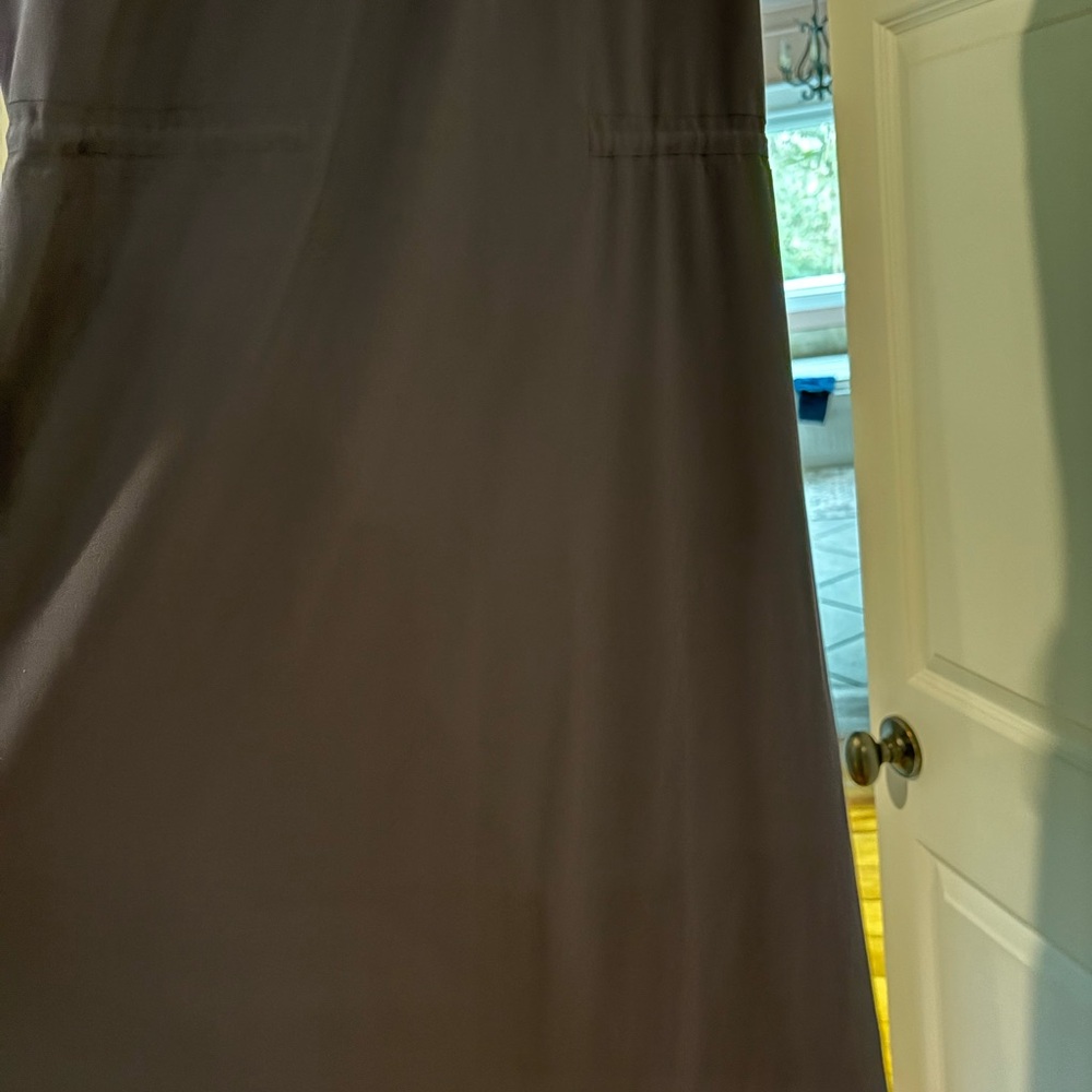 Athleta LG Mara Maxi Dress Navy Blue Tie Waist Pockets #Travelwear #Athleisure - Picture 10 of 16